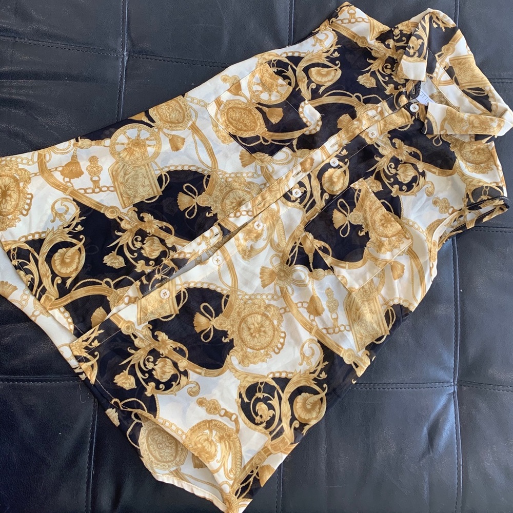 Cottonon sheer top small